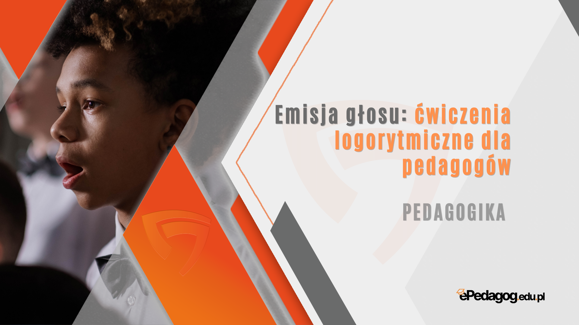 Emisja głosu - ćwiczenia logorytmiczne dla pedagogów - ePedagog.edu.pl
