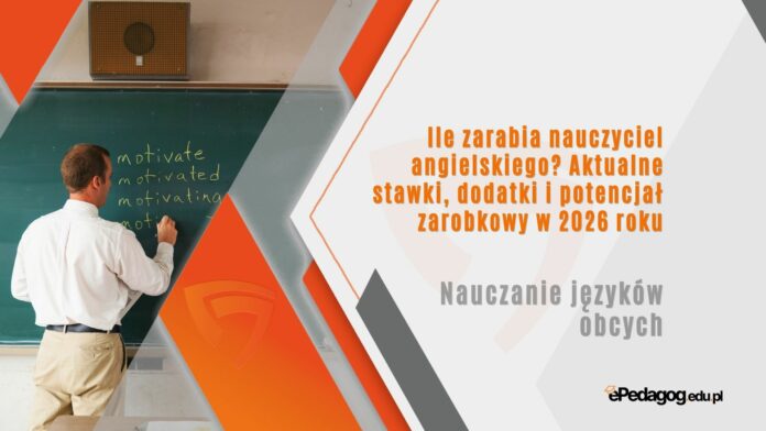 Ile zarabia nauczyciel angielskiego Aktualne stawki, dodatki i potencjał zarobkowy w 2026 roku