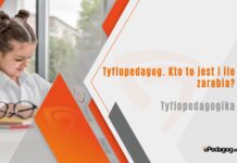 Tyflopedagog. Kto to jest i ile zarabia