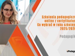 Szkolenia pedagogiczne online z certyfikatem. Co wybrać w roku szkolnym 20252026