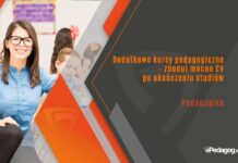 Dodatkowe kursy pedagogiczne – zbuduj mocne CV po ukończeniu studiów Dodatkowe kursy pedagogiczne – zbuduj mocne CV po ukończeniu studiów